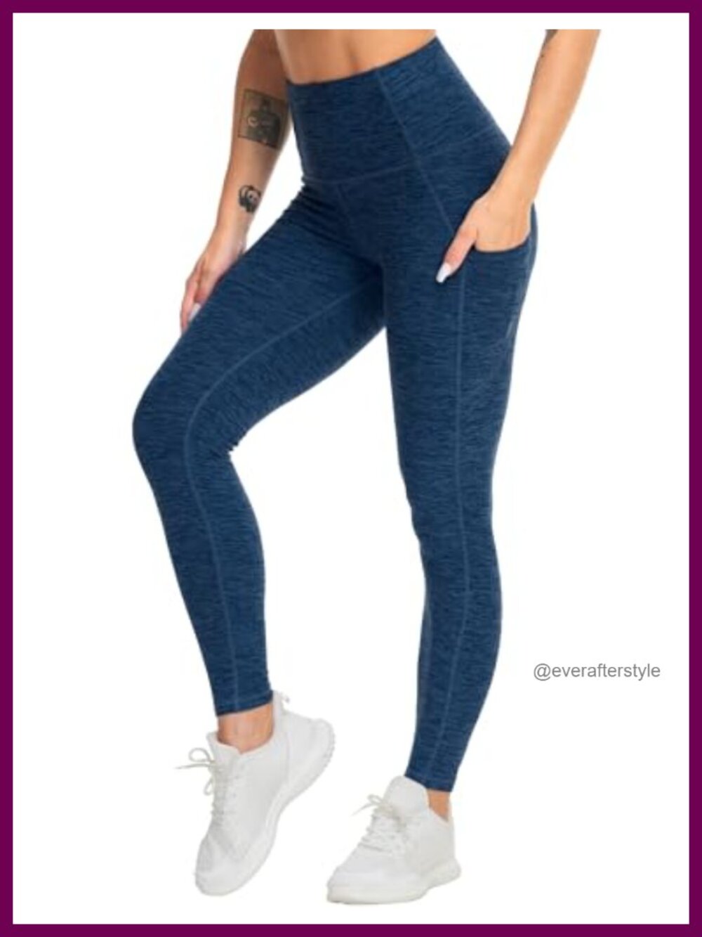 High Waist Yoga Pants Workout Leggings with Pockets